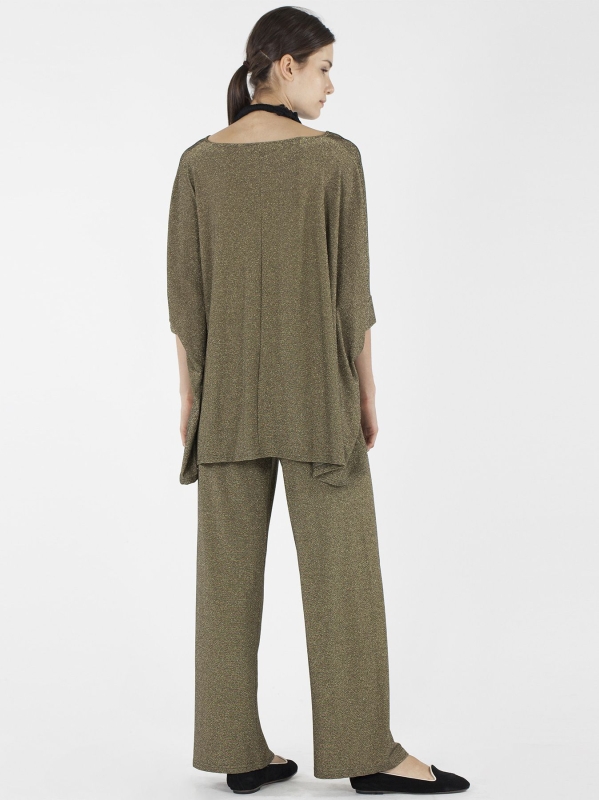 Maxi scatola in lurex dorato