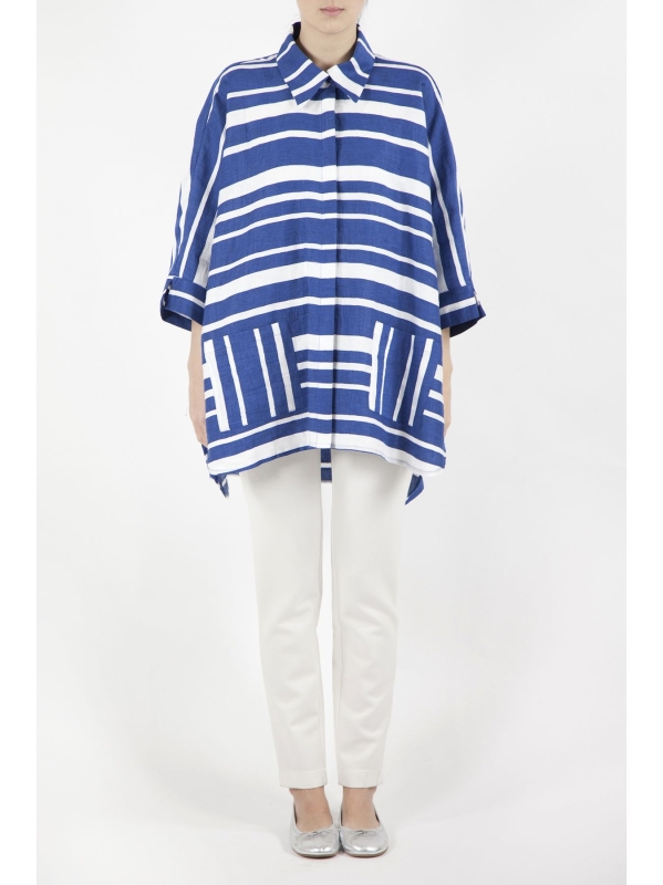 Camicia in lino cotone