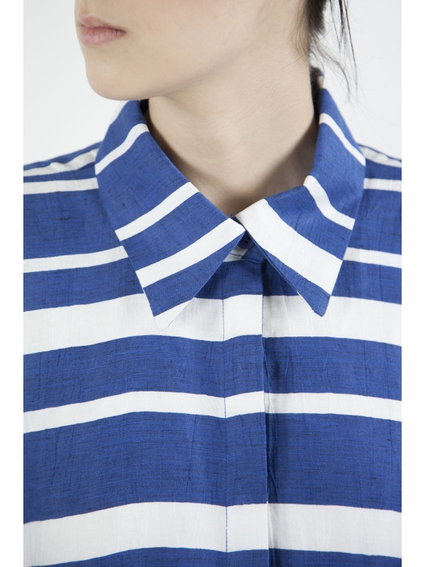 Camicia in lino cotone