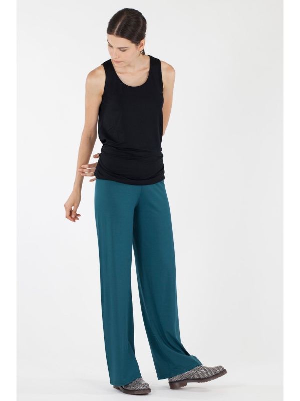 Pantalone con elastico in vita