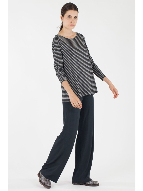 Pantalone con elastico in vita