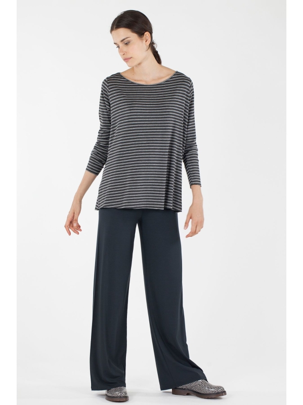 Pantalone con elastico in vita