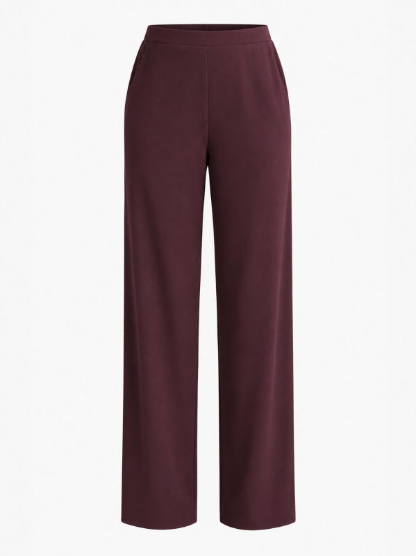 Pantalone chino in cady fluido