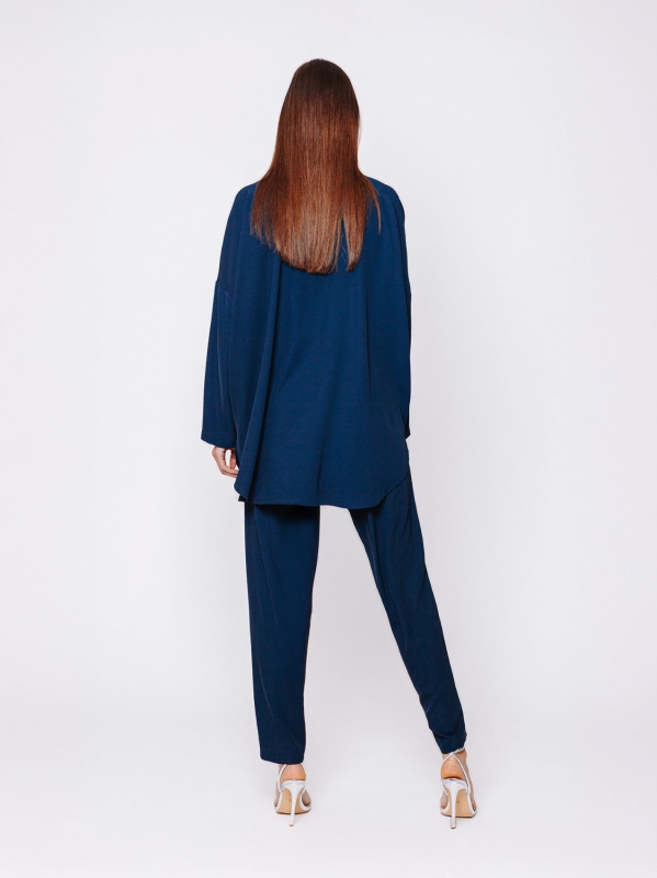 Twelve Months Martino Midali shirt jacket in flowing cady