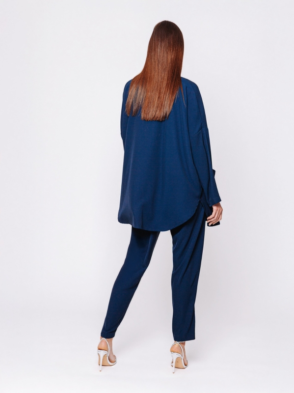 Twelve Months Martino Midali shirt jacket in flowing cady