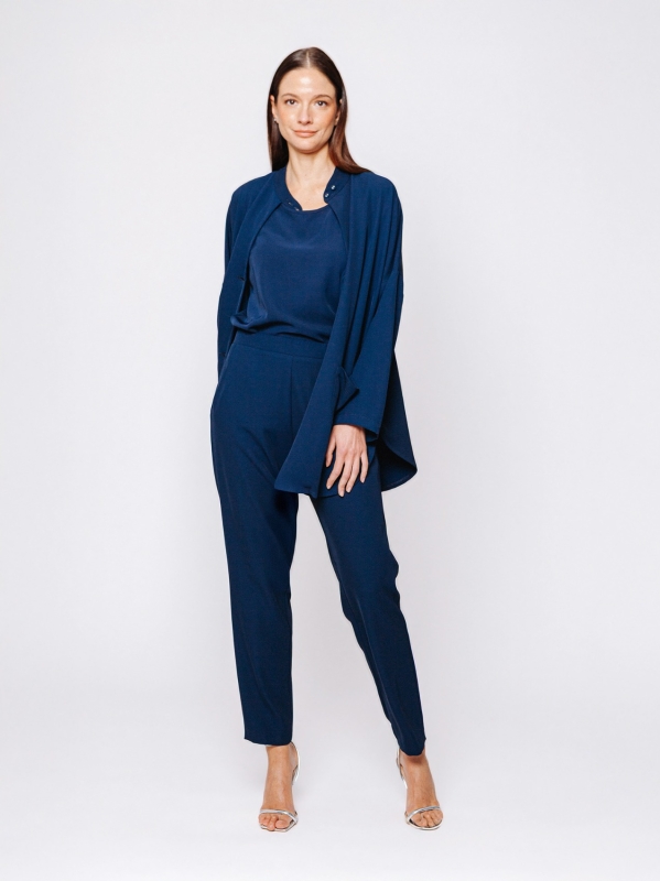 Twelve Months Martino Midali shirt jacket in flowing cady