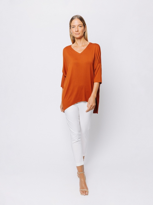 Maxi t-shirt in jersey