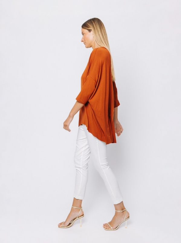 Maxi t-shirt in jersey