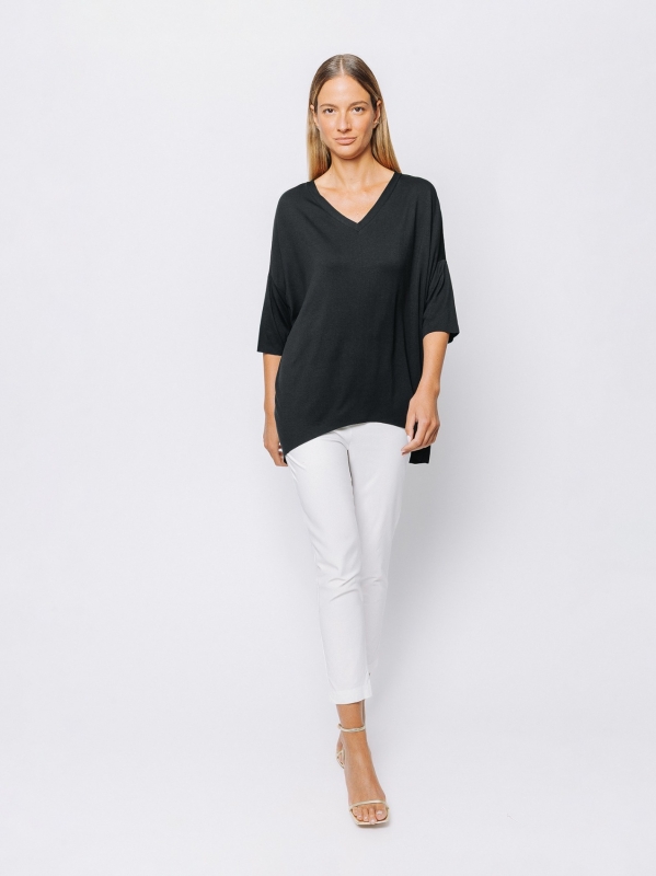 Maxi t-shirt in jersey