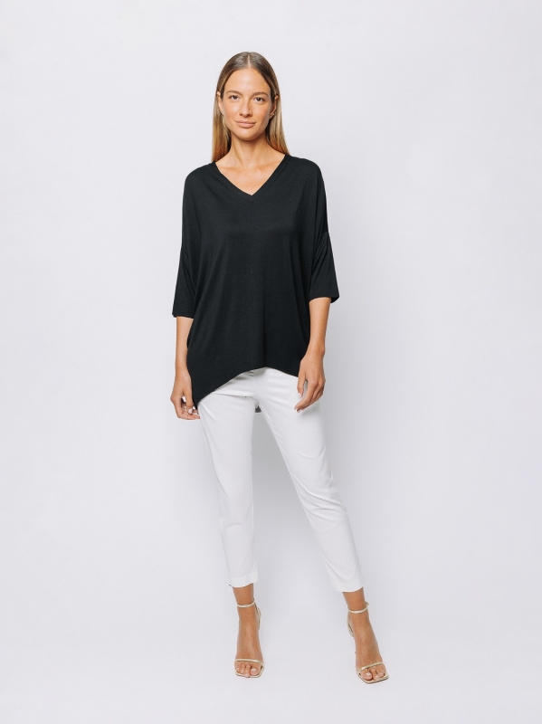 Maxi t-shirt in jersey