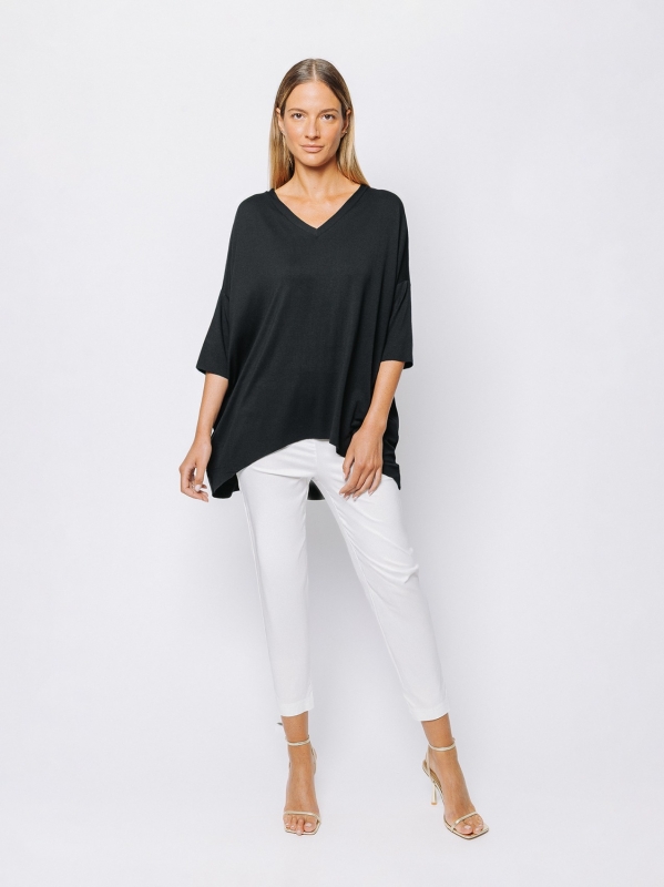 Maxi t-shirt in jersey