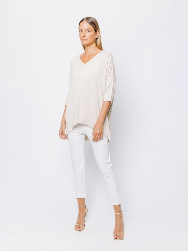 Maxi t-shirt in jersey