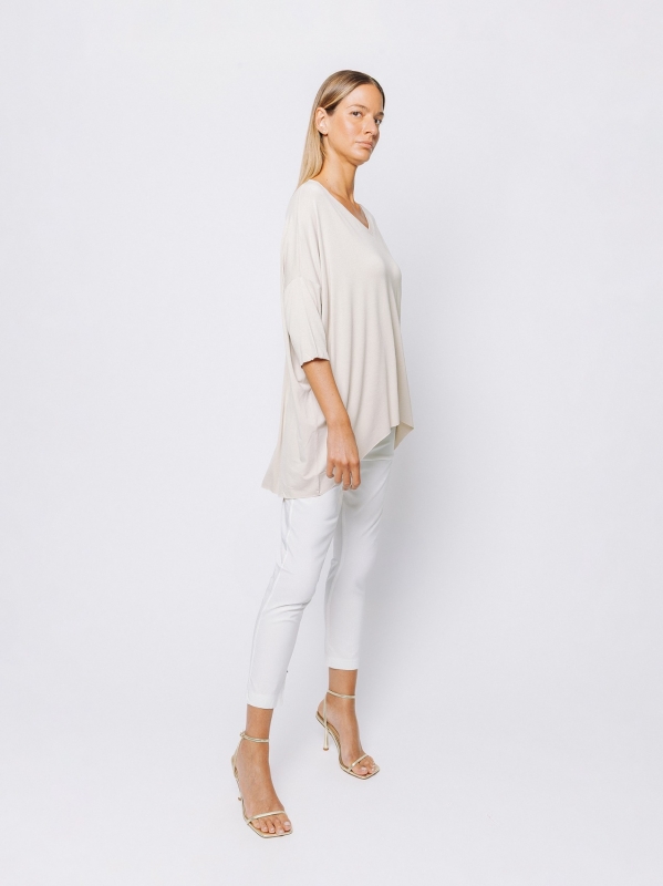 Maxi t-shirt in jersey