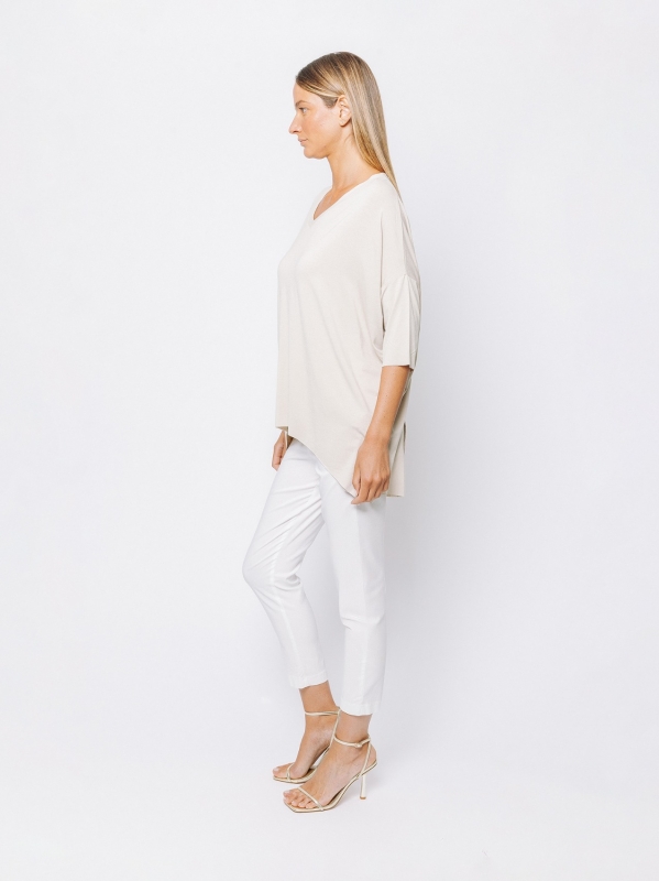 Maxi t-shirt in jersey