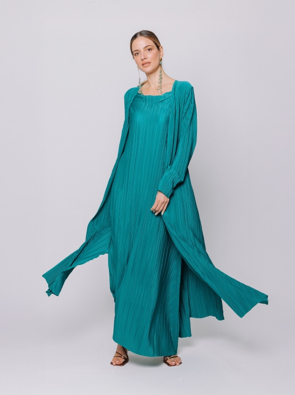 Cardigan in plissè