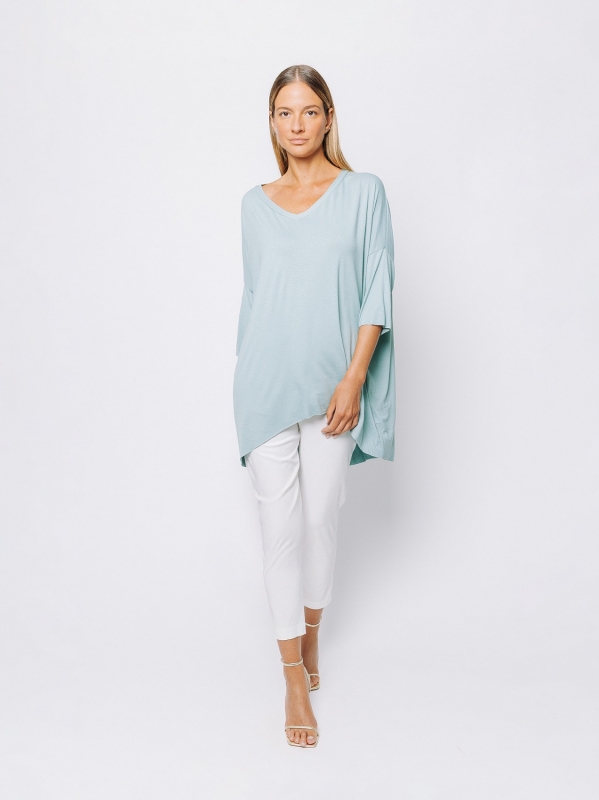 Maxi t-shirt in jersey