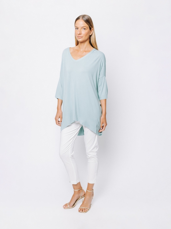 Maxi t-shirt in jersey