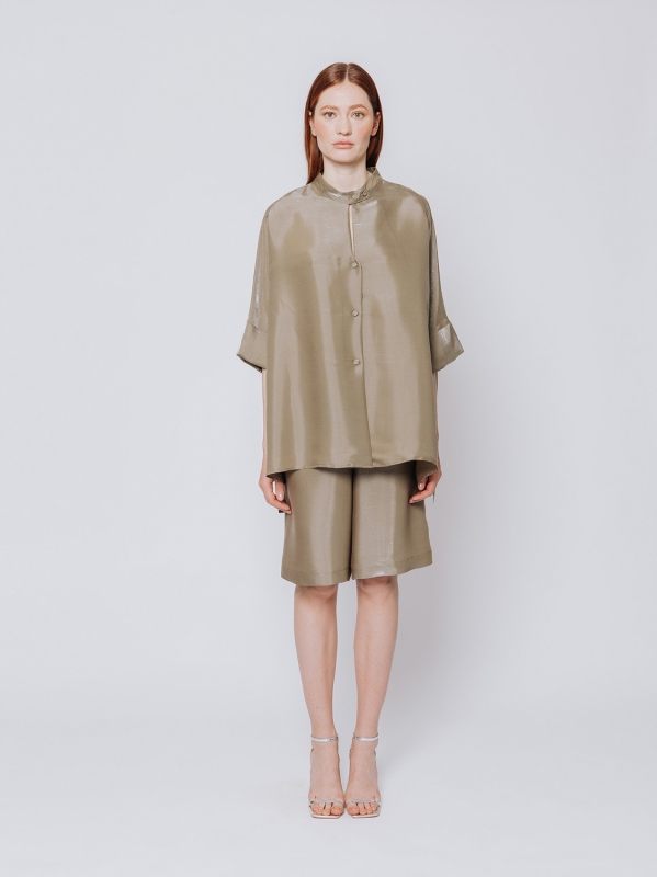 Camicia oversize IRIDESCENTE