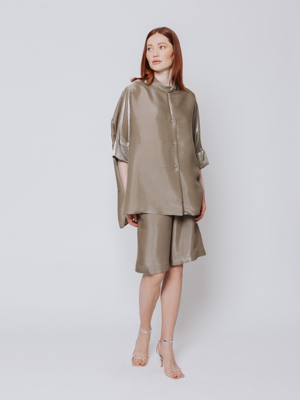 Camicia oversize IRIDESCENTE