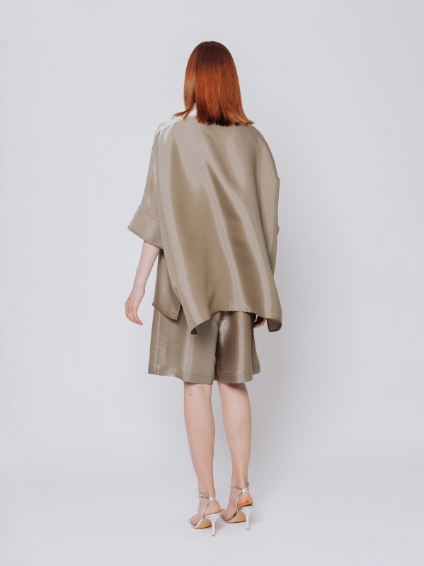 Camicia oversize IRIDESCENTE