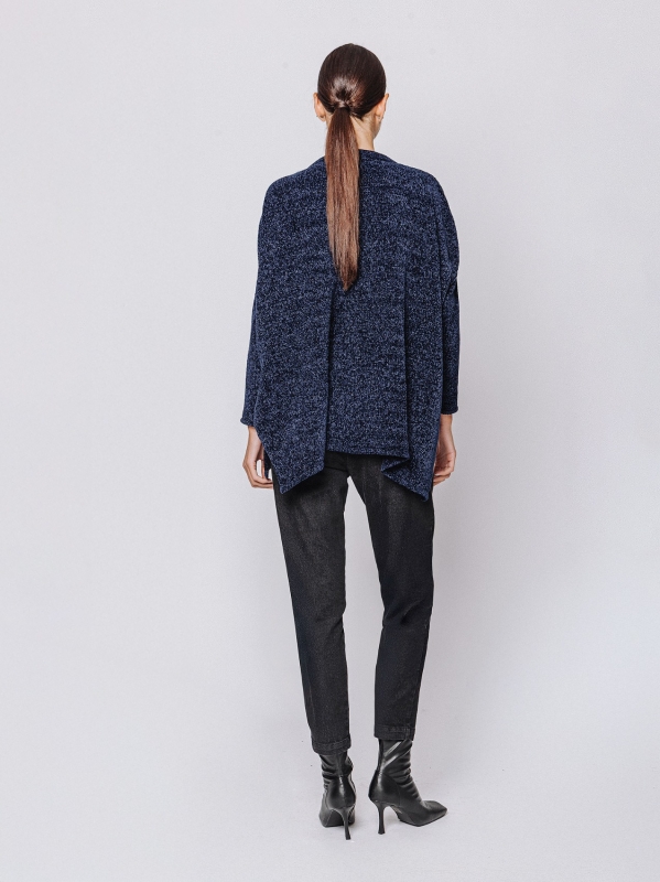 Maxi chenille box sweater