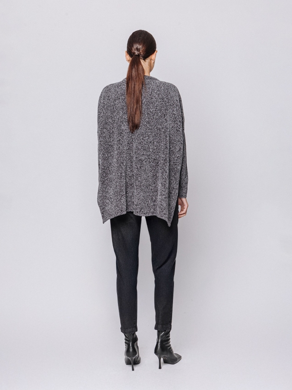 Maxi chenille box sweater