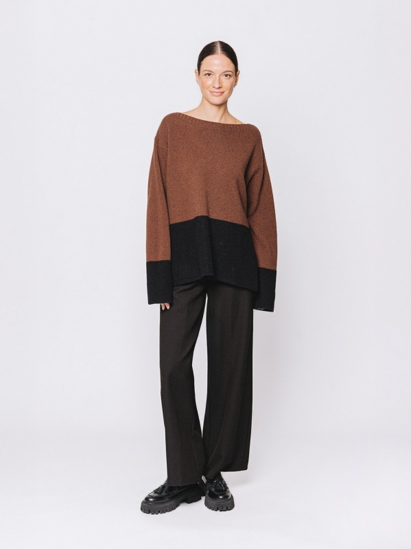 Maglia oversize in pura lana Midali Toujours