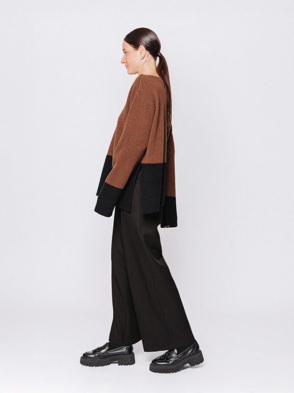 Maglia oversize in pura lana Midali Toujours