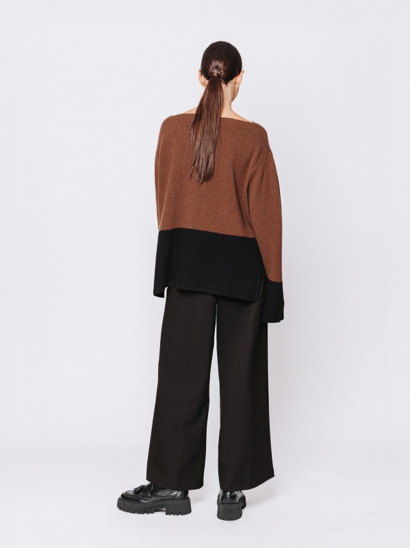 Maglia oversize in pura lana Midali Toujours