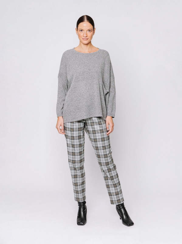 Maxi maglia 100% lana