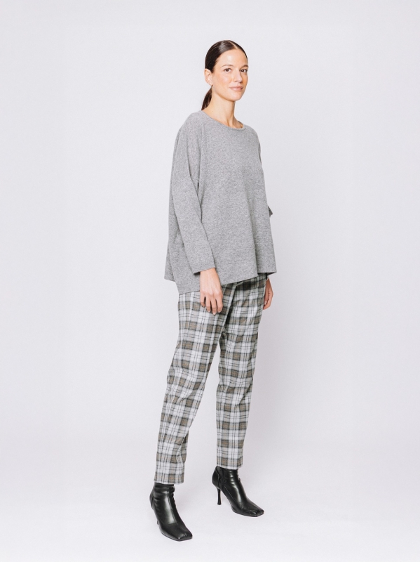 Maxi maglia 100% lana