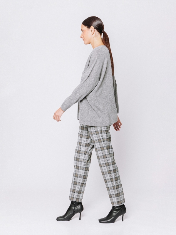 Maxi maglia 100% lana