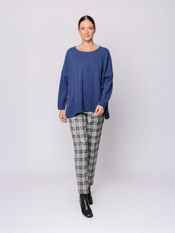 Maxi maglia 100% lana