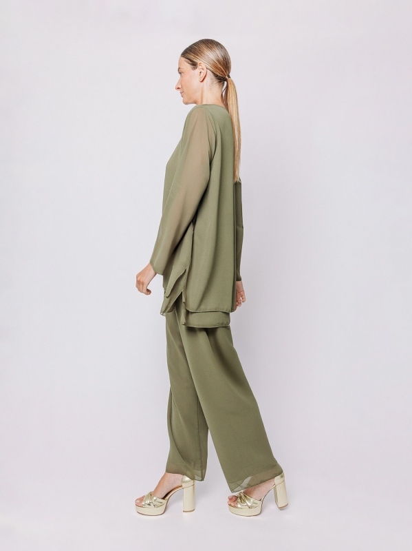 Blusa in chiffon