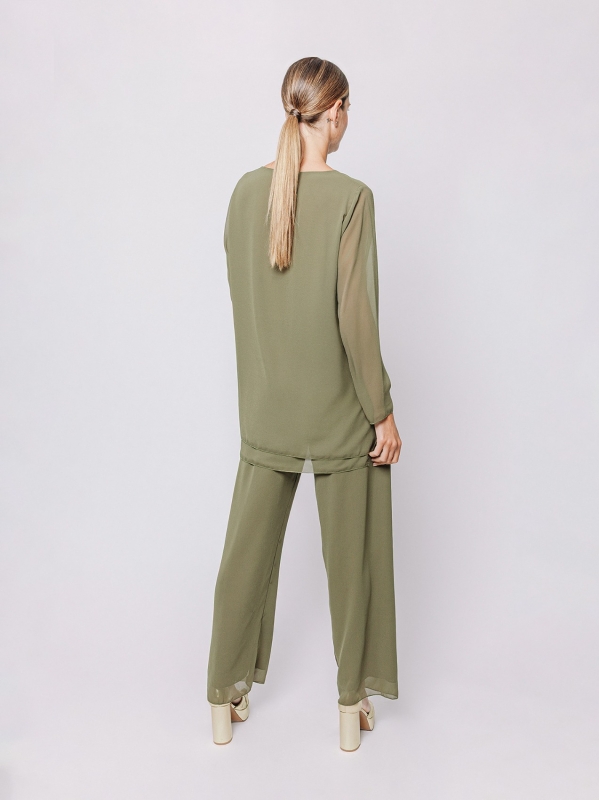 Blusa in chiffon