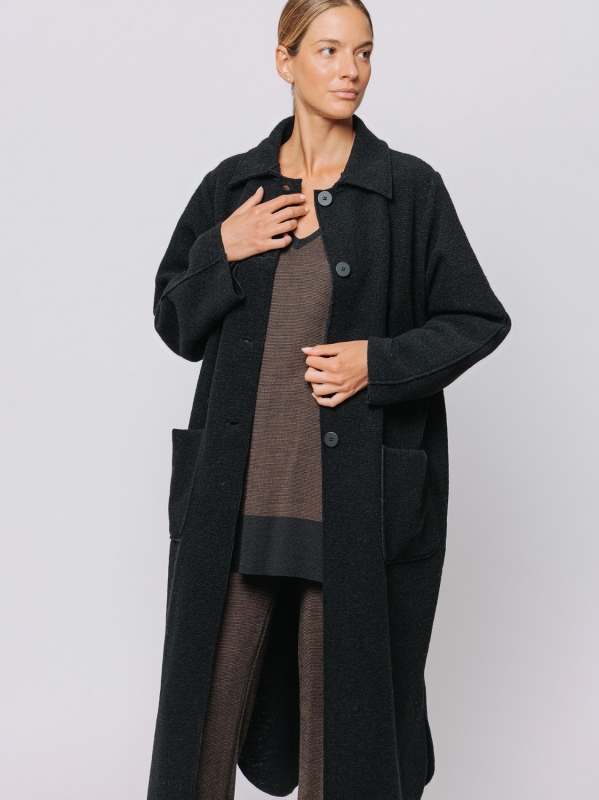 Spolverino in lana cotta