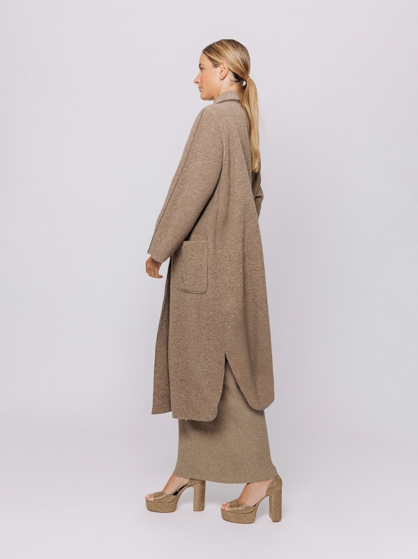 Spolverino in lana cotta