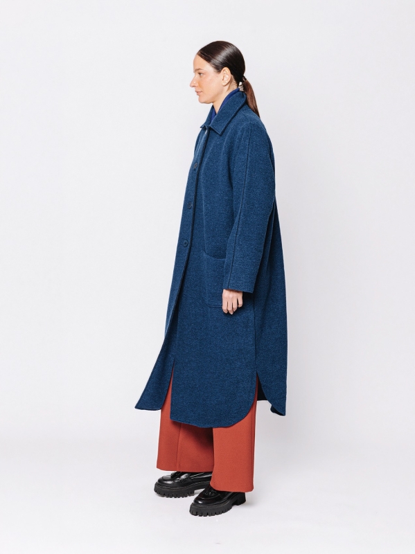 Spolverino in lana cotta