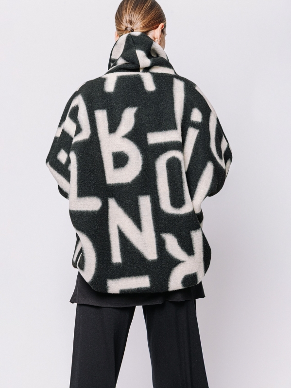 Double-Face Jacket #Lettering