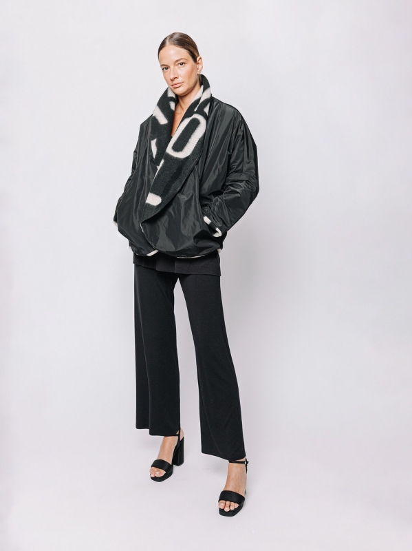 Double-Face Jacket #Lettering