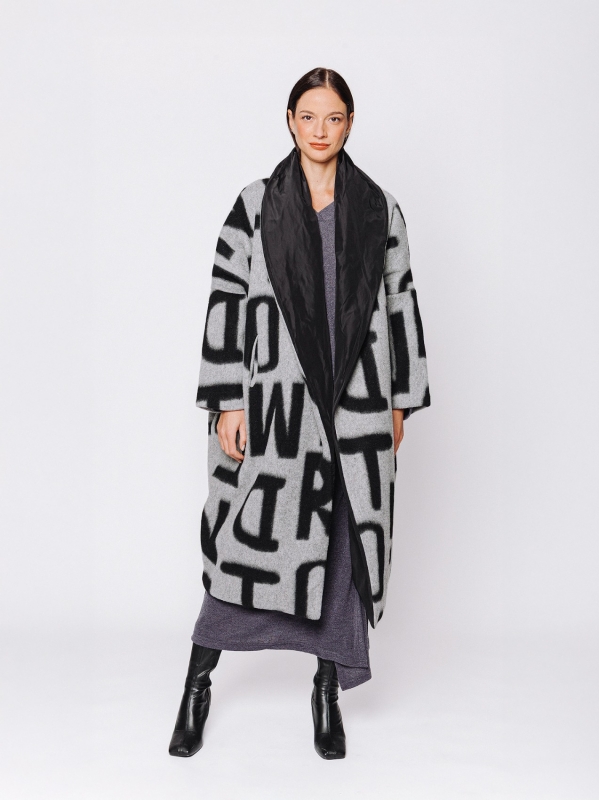 Cappotto DoubleFace #Lettering