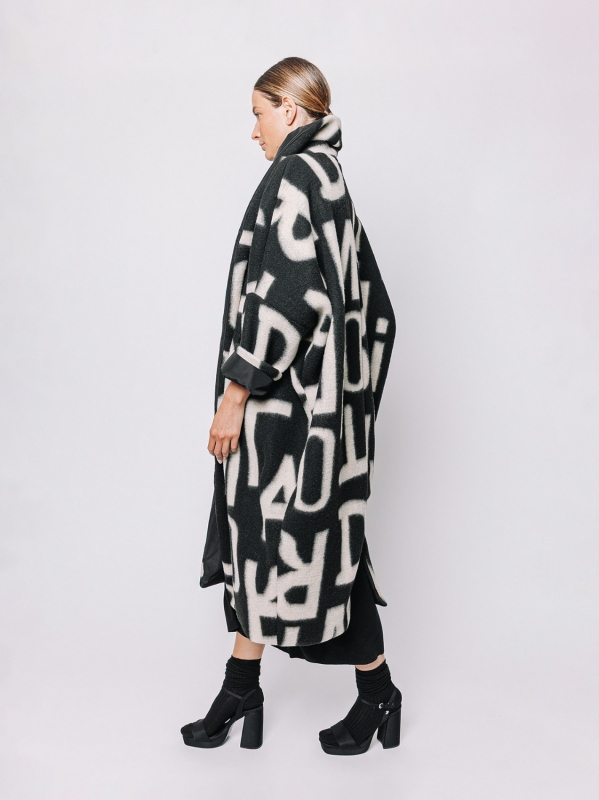 Cappotto DoubleFace #Lettering