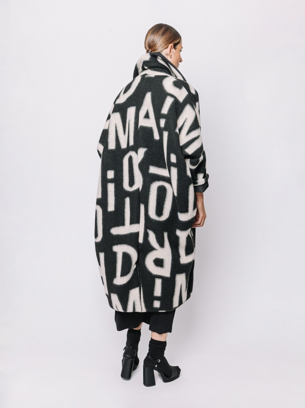 Cappotto DoubleFace #Lettering