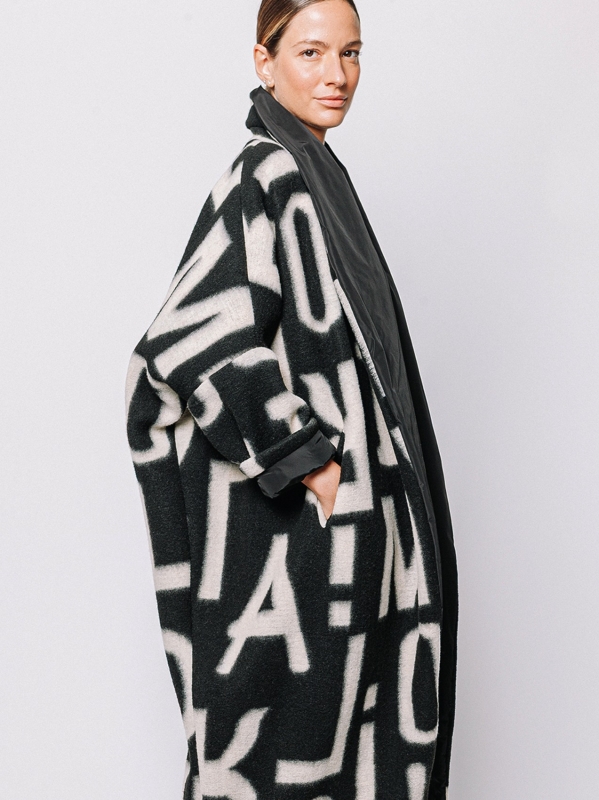 Cappotto DoubleFace #Lettering