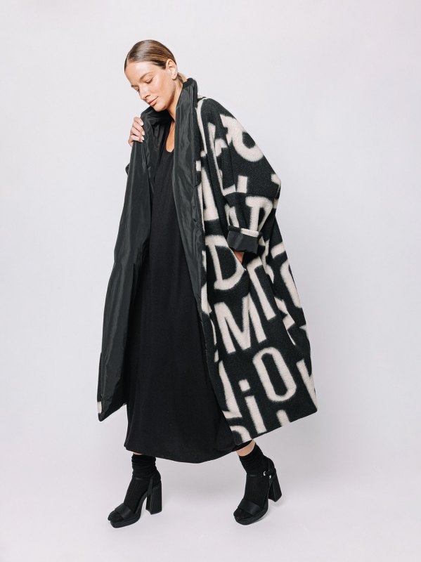 Cappotto DoubleFace #Lettering