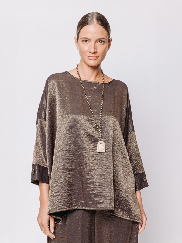 Maxi maglia Bronze Cozyluxe 