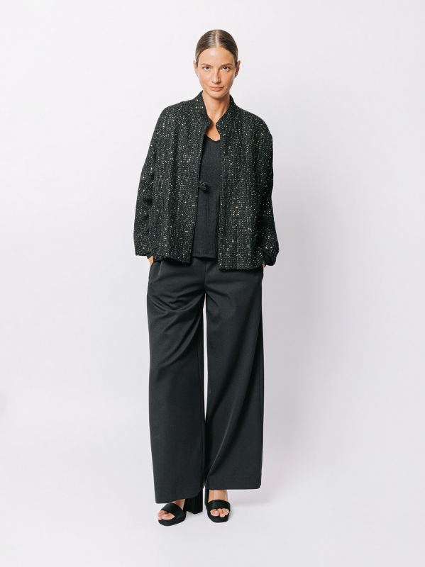 Giacca con micro paillettes Midali Toujours