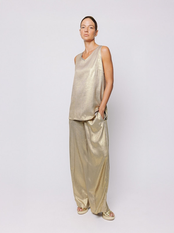 Top Cozyluxe in Gold