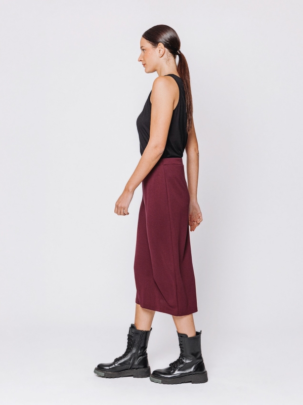 Gonna tubino in tessuto #COMFORT