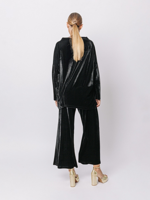 Long velvet blouse|Midali Toujours